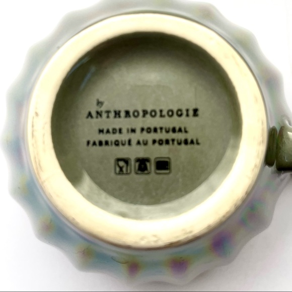 Anthropologie Iridescent Lustered Latte Coffee Mug - Tea Portugal - Picture 5 of 5